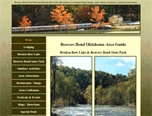 Tablet Screenshot of beavers-bend.com